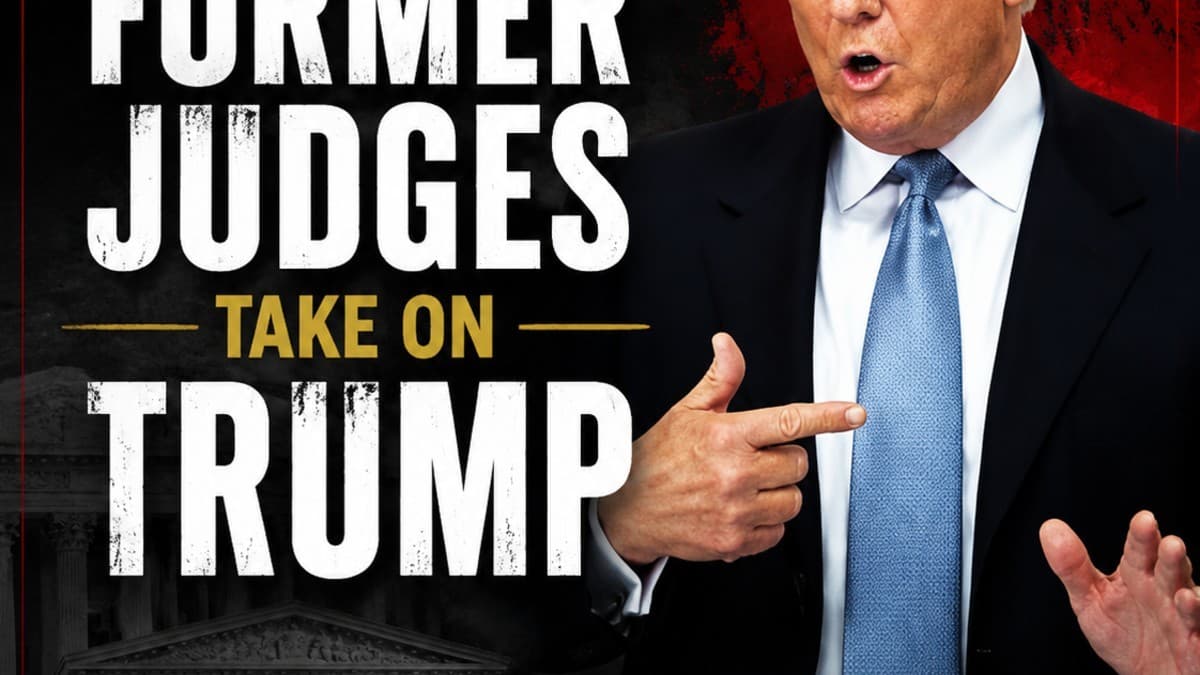 ‘Infuriated’ Former Judges Take on Trump