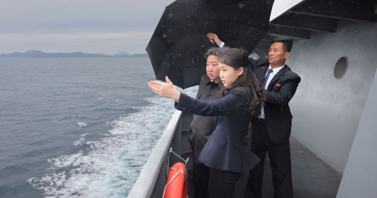 Kim Jong Un Unveils New Warship in Show of Naval Strength Before Xi Jinping's Visit