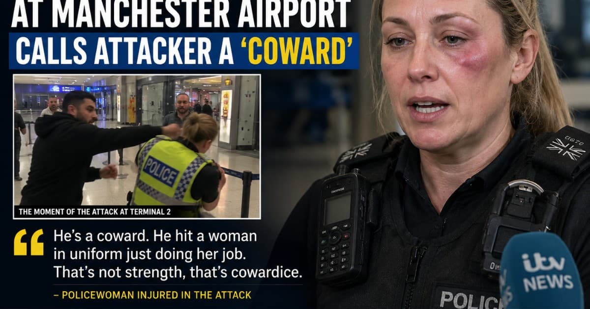 Manchester Airport Officer Speaks Out After Being Punched on Duty: 'He Was a Coward'
