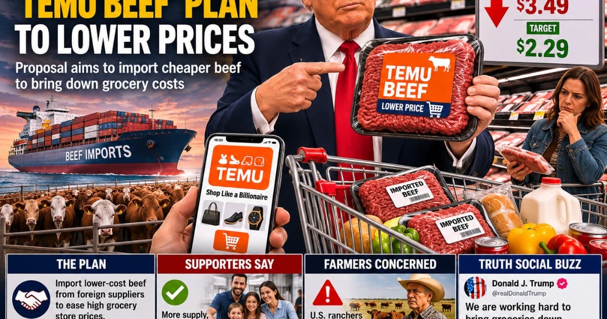 What Is 'Temu Beef'? Inside the Push to Import Cheaper Ground Beef and What It Could Mean for Your Grocery Bill