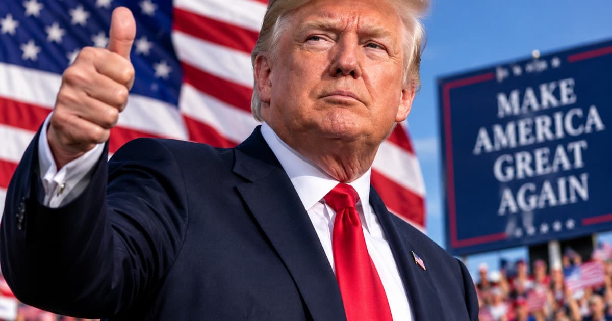 Viral ‘Americans Only’ Pro-Trump Post Sparks Debate Over National Identity and Political Messaging
