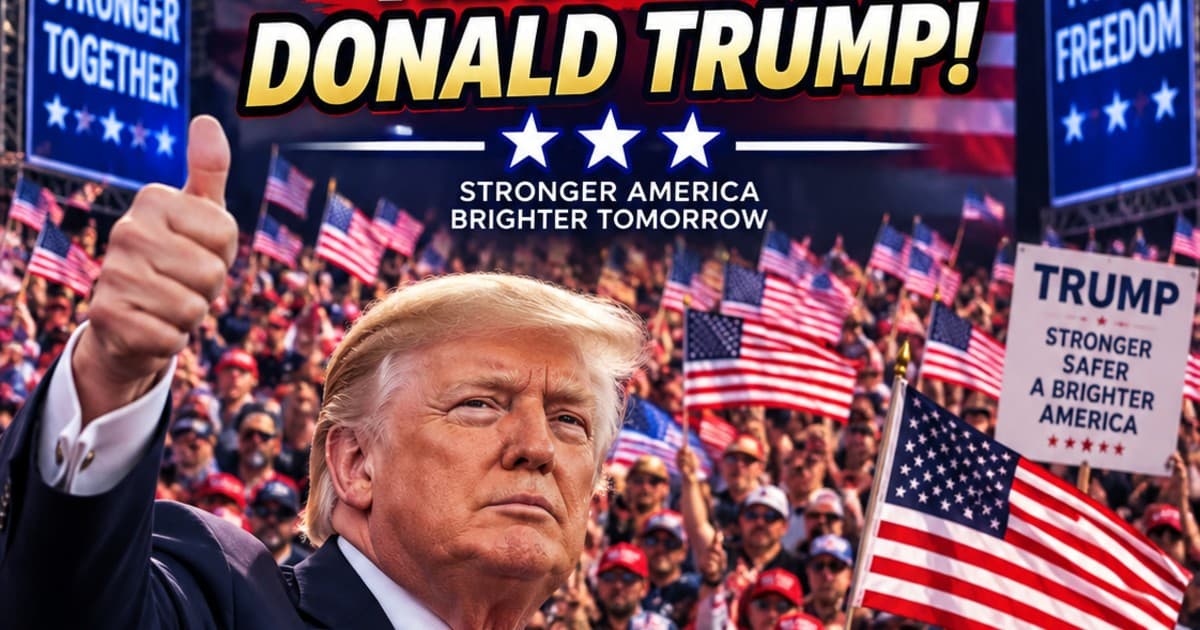 Viral Pro-Trump Post Declares ‘God Bless America’ and Calls on Supporters to Show Their Support