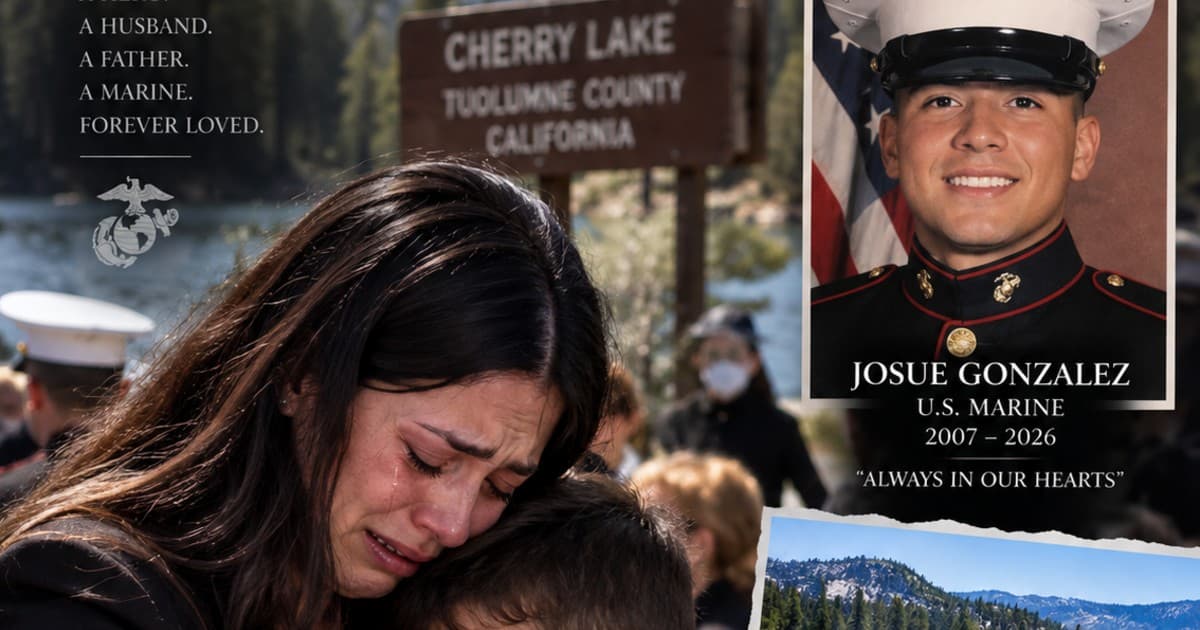 19-Year-Old U.S. Marine Josue Gonzalez Dies in Tragic Drowning at California’s Cherry Lake