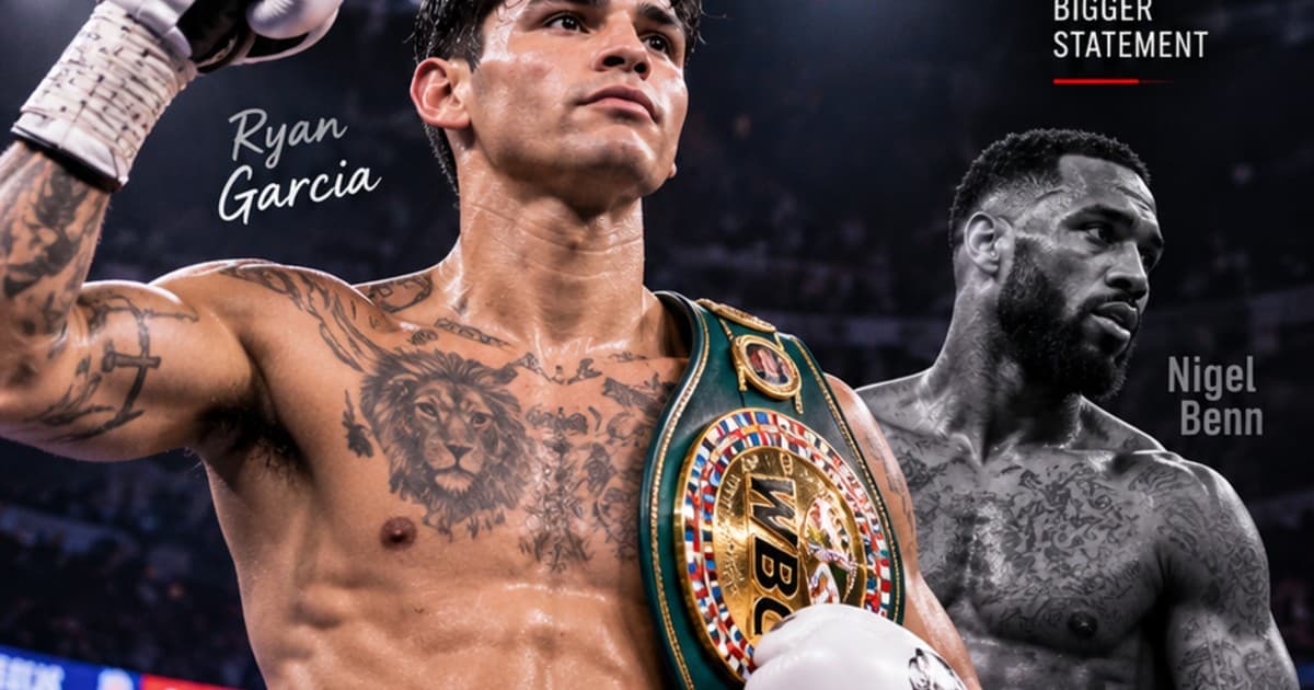 Garcia Retains Welterweight Title With Stunning Second-Round Knockout of Benn