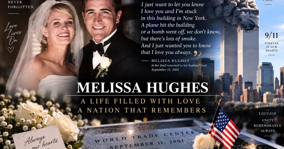 Melissa Hughes’ Final 9/11 Message to Her Husband: “I Just Wanted You to Know I Love You”