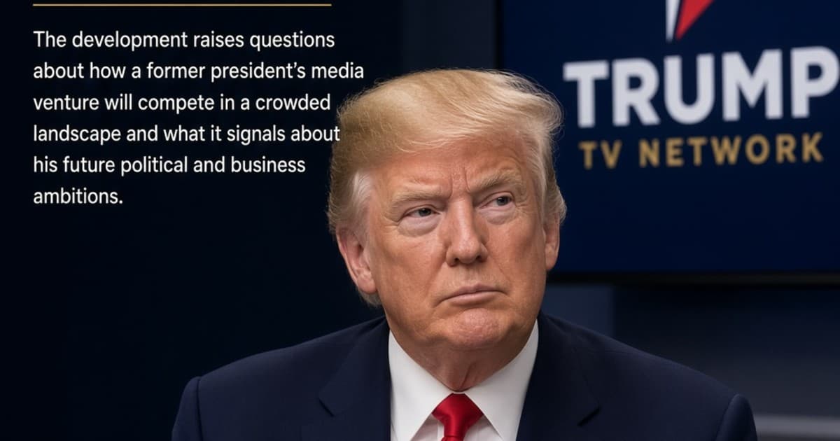 From Media Critic to Network Owner: Trump's Pivot Into Television Production