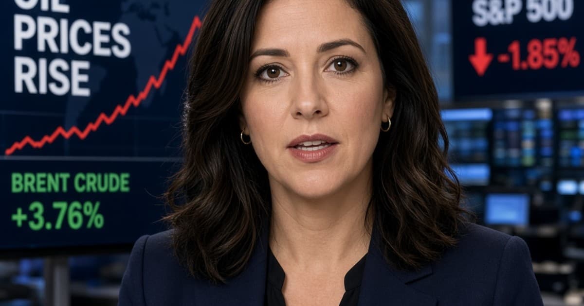 Geopolitical Tensions Push Oil Higher as Stock Markets Retreat