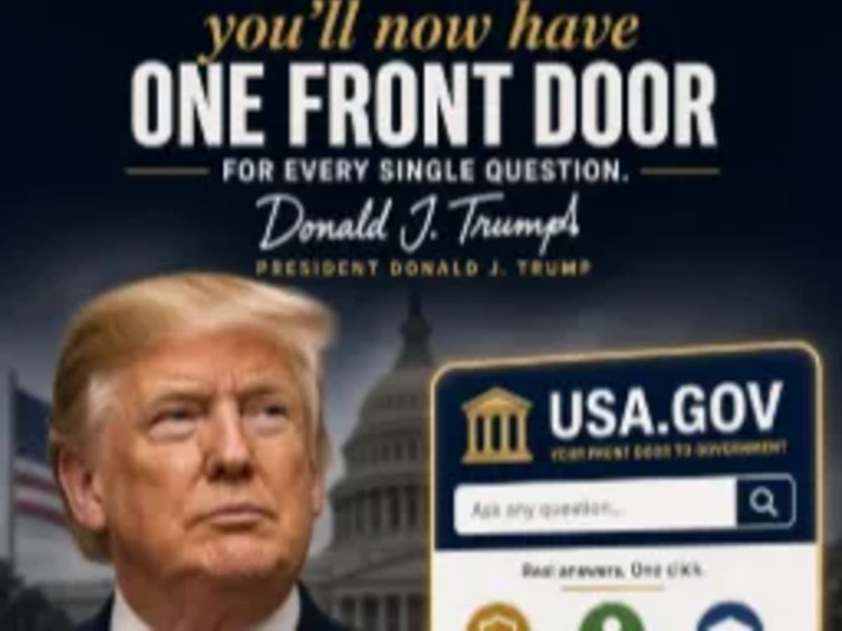 Trump Launches  as a “One Front Door” for Federal Government Services