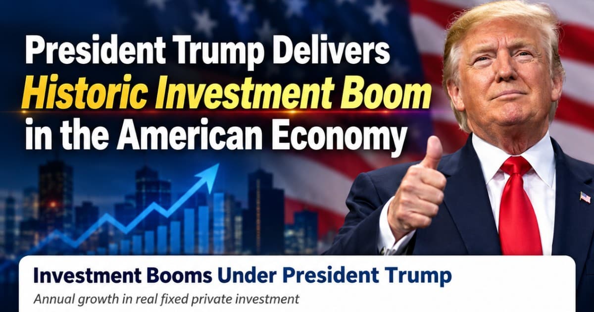 The Great American Investment Boom: Trillions in U.S. Manufacturing, Technology and Infrastructure